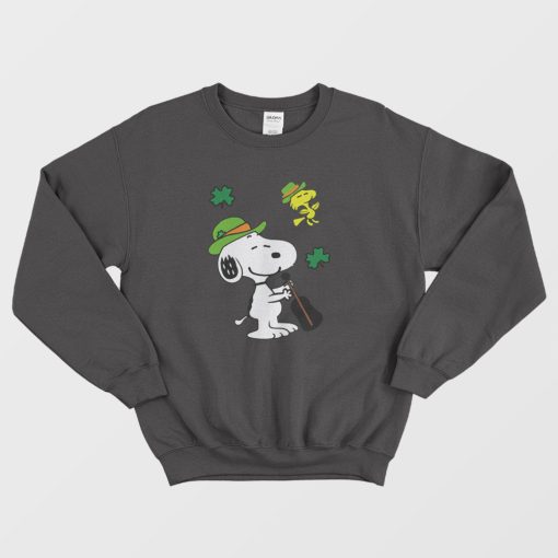 Snoopy and Woodstock St. Patrick's Day Sweatshirt