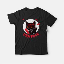 Vampurr Vampire Black Cat T-shirt