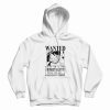 Wanted Dead or Alive Luffy Black and White Hoodie