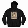Wanted Monkey D Luffy Dead or Alive Hoodie