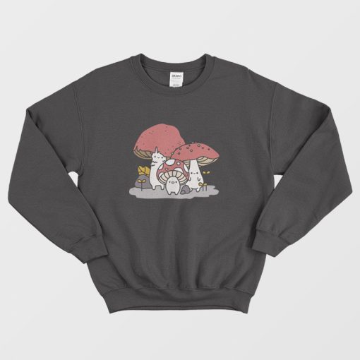 Cute Mushroom Sweatshirt
