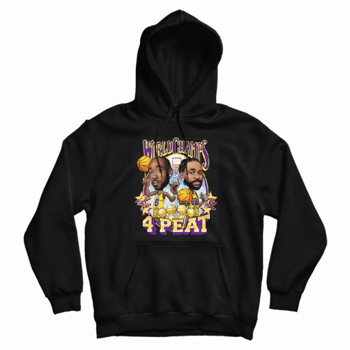 Lakers Freddie Gibbs And Big Sean 4 Peat Hoodie