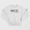 Navy st Mixed Martial Arts Venice CA Sweatshirt Vintage