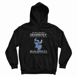 People Should Not Expecting Normal From Me Stitch Hoodie