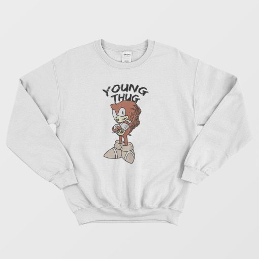 Sonic Young Thug Recorded Sweatshirt