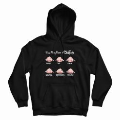 The Many Faces Of Blobfish Hoodie