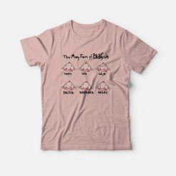 The Many Faces Of Blobfish T-shirt