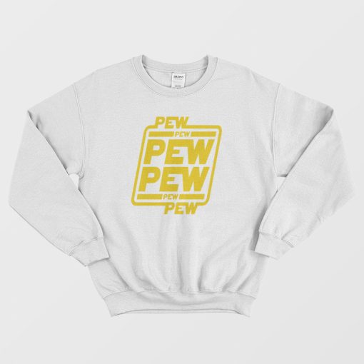 Pew Pew Pew Lazer Gun Sweatshirt