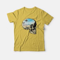 Skull Brain Beach T-shirt