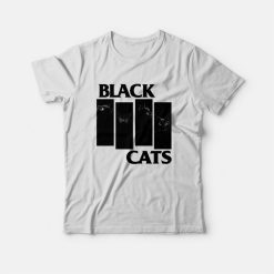Black Cats T-Shirt Parody Black Flag