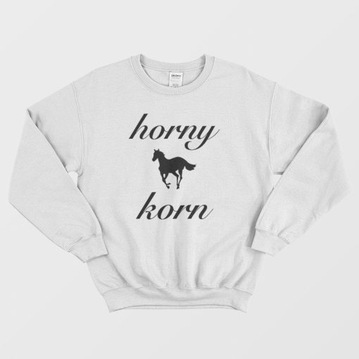 Horny Korn Sweatshirt Parody Deftones