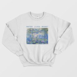 Water Lilies Monet Sweatshirt