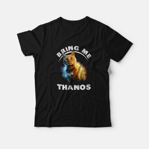 Cat Brings Me Thanos T-shirt