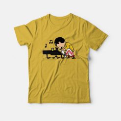 Queenuts Freddie Mercury Peanuts T-shirt