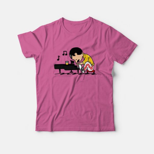 Queenuts Freddie Mercury Peanuts T-shirt