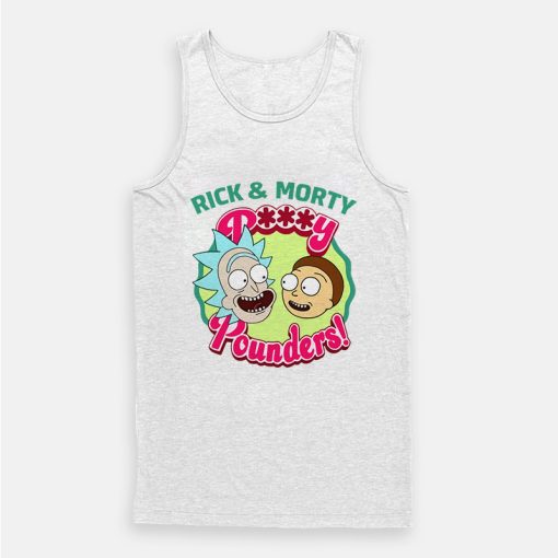 Rick and Morty Pussy Pounders Tank Top Funny