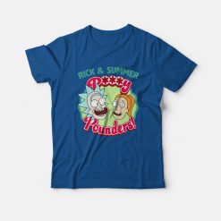 Rick and Summer Pussy Pounders Rick and Morty T-shirt