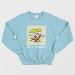 Snoopy Sun Of A Beach Sweatshirt