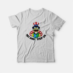 Try and Stop Us T-shirt The Simpsons