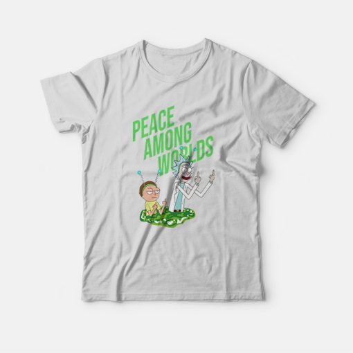 Rick and Morty Peace Among Worlds T-shirt