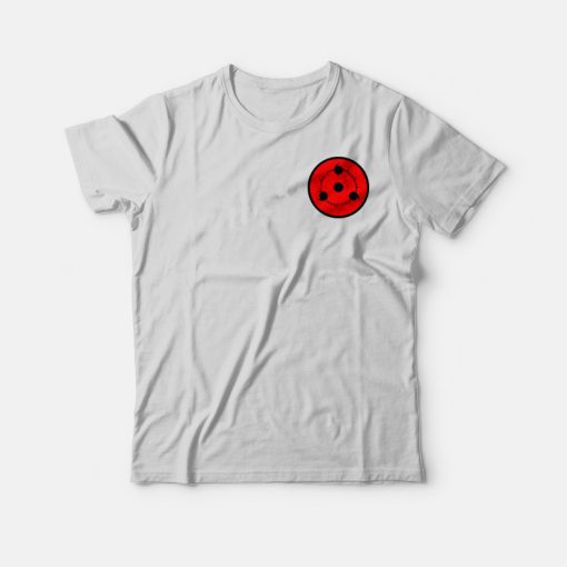 Sharingan Eye T-shirt Uchiha Naruto Anime