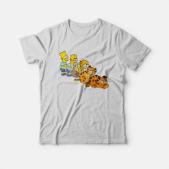 Bart Simpsons Garfield T-shirt