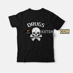 Drugs Skull T-shirt