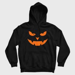 Halloween Pumpkin Face Hoodie