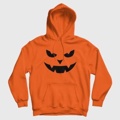 Halloween Pumpkin Face Hoodie