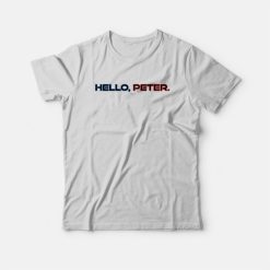 Hello Peter T-shirt Spiderman
