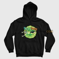 Rick and Two Crows Hoodie Rick and Morty