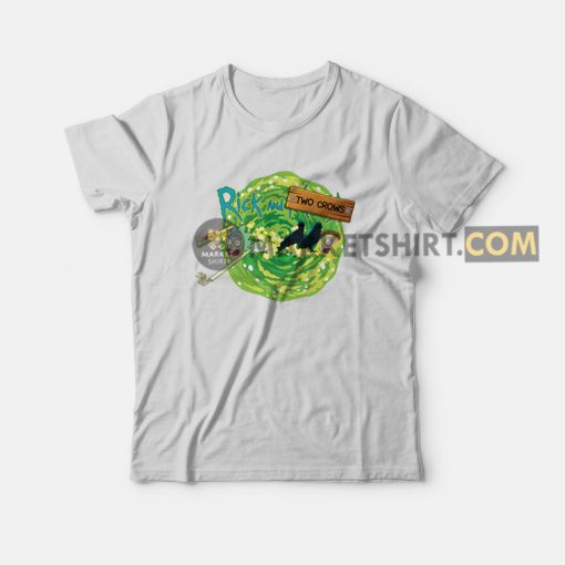 Rick and Two Crows T-shirt Rick and Morty