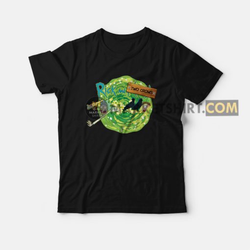 Rick and Two Crows T-shirt Rick and Morty