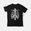 Skeleton Rib Cage T-shirt Halloween