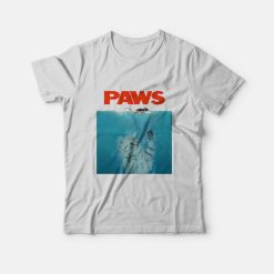 Cat Paws Jaws Parody T-Shirt