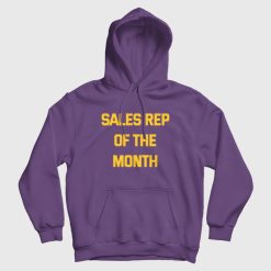 Sales Rep of the Month Hoodie Hot Rod