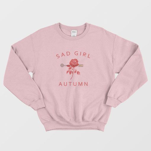 Sad Girl Autumn Sweatshirt