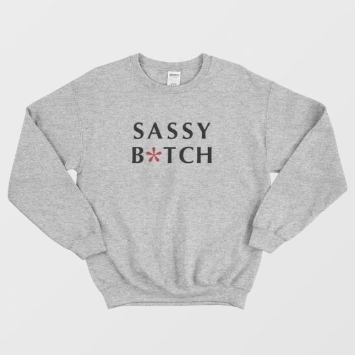 Sassy Bitch Sweatshirt Lisa Simpson