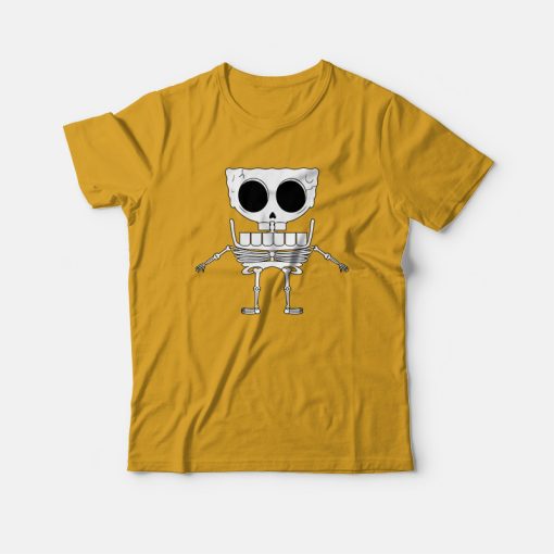 Spongebob Squarepants Skeleton T-Shirt