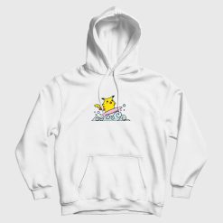 Surfing Pikachu Pokemon Hoodie