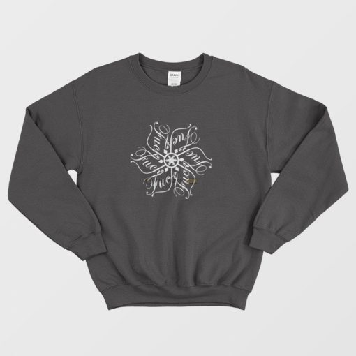 Fuck Snowflake Ornament Sweatshirt