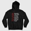 Reading Japanese Is Easy You Just Need To Tilt Your Head Hoodie