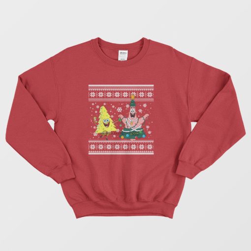 Spongebob Squarepants and Patrick Christmas Sweatshirt
