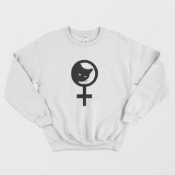 Cat Feminist Symbols Feminist Sweatshirt