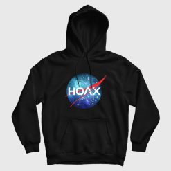 Hoax Nasa Parody Logo Hoodie
