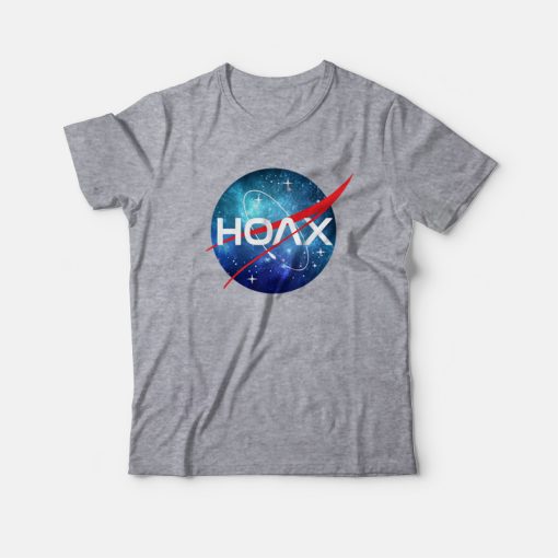 Hoax Nasa Parody Logo T-Shirt