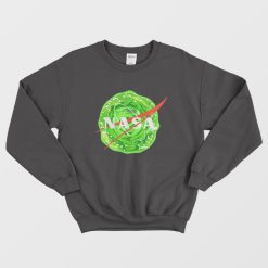Rick and Morty Nasa Logo Portal Sweatshirt