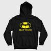 Buttman Batman Parody Logo Hoodie