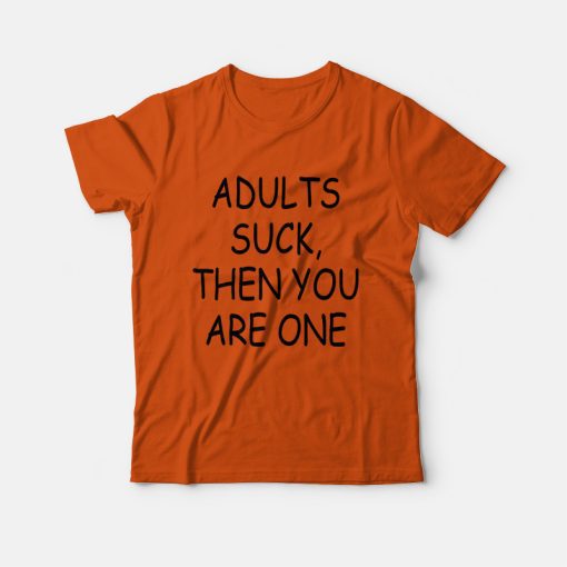 Bart Simpson Adult Suck Then You Are One T-Shirt