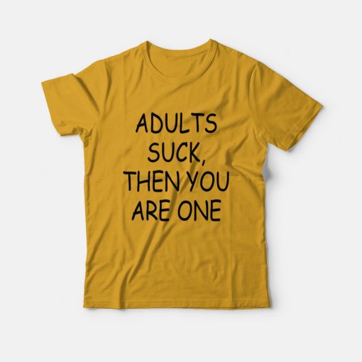 Bart Simpson Adult Suck Then You Are One T-Shirt